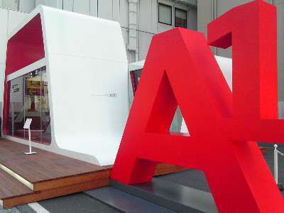 Audi A1 shop in OSAKA