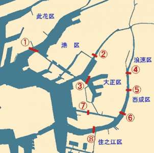 渡船場マップ